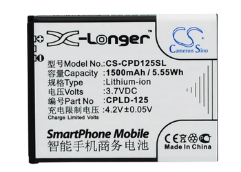 CS 1500mAh / 5.55 Wh akumulatoru Coolpad 8017-T00 CPLD-125, CPLD-134
