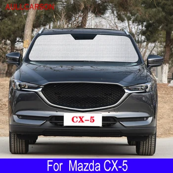 Priekš Mazda CX5 CX-5 2022 2021 2019 2018Sunshades UV Aizsardzību, Aizkaru Saules Ēnā Sejsegu Priekšējā Vējstikla Aizsargs, Auto Piederumi
