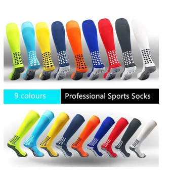 Ilgi Futbola Zeķes Multi-Color Sporta Anti-Slip Regbija Futbola Vīriešiem Un Sievietēm
