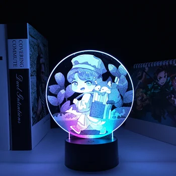 Anime Grāmatu Zēns Dual Krāsas LED Nakts Gaismas, Bērnu Dzimšanas dienas Dāvanu Gaismas Divu Toņu Krāsains Guļamistaba Dekors LED Akrila Galda Lampa
