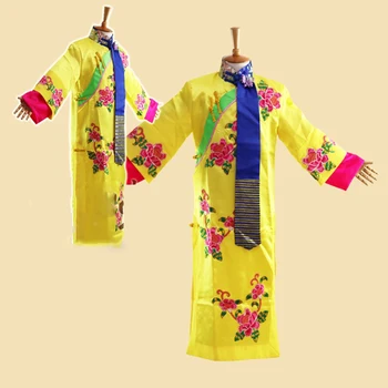 2 Krāsas Qing Er GeGe Qing Dynasty Princese Aplikācijas Izšuvumi Kostīmu Seno Ķīniešu Princese Izstāde Meiteņu Kostīms