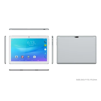 Liels Ekrāns Slim 10.1 Collu Octa Core 4G Tālruņa Zvanu, 4GB RAM atmiņa, 64GB ROM Tabletes Android Tablet Pc