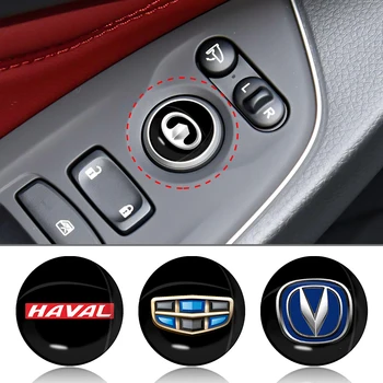 3D Auto interjers ar logo apaļas uzlīmes Toyota TRD Avensis RAV4 Yaris Levins Reiz Vainagu Vios Sienna Piederumi
