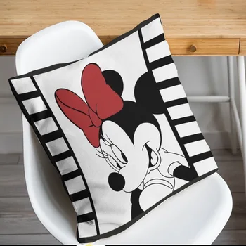 Disney Spilvens Segums Spilvendrāna Mickey Minnie Mouse spilvendrānas uz Gultas, Dīvāna, Zēns, Meitene Pāris Dzimšanas dienas Dāvanu 45x45cm