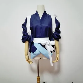 Karstā Anime Touken Ranbu Cosplay Drēbes Sayosamonji Halloween Cos Tērpu Apģērbu Komplekts Kimono + Bikses + Josta