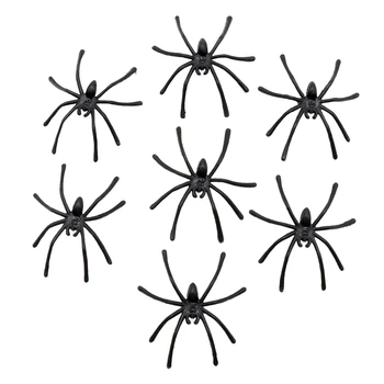 Palaidnība Aksesuārus Zirnekļa Modeli Šausminoši Zirnekļa Attēls Halloween Puse Piegādēm Praktiski Joks, Aksesuārus Mānīšanās Rotājumi 200Pcs