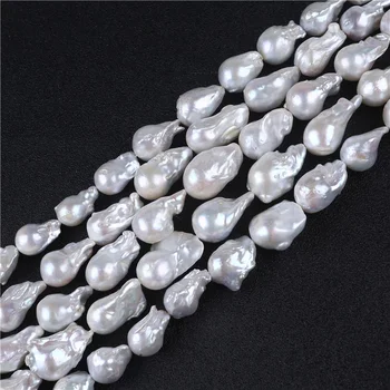 APDGG Dabas Pērle 14-15mm baroka pērle virzieni zaudēt pērles, krelles sievietēm lady rotaslietas DIY
