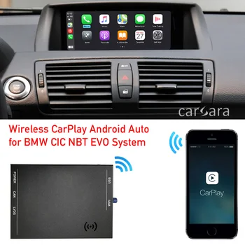 Apple spēlēt iphone carplay integrācijas komplekts E82 1M 2011-2012 ar CIC sistēmas android auto dekodera kaste darbu ar tālruni carplay apps