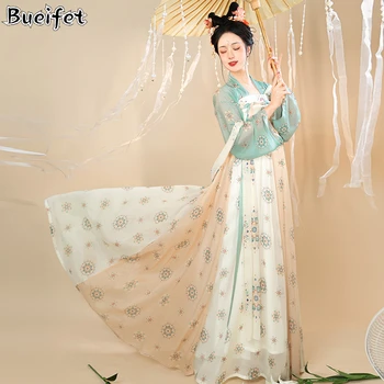 Tradicionālā Klasiskā Princese Hanfu Sieviešu Kleita Pasaku Deju Tērpi Seno Tautas Elegants Hanfu Deju Apģērbi Dāma Puse Uzvalks