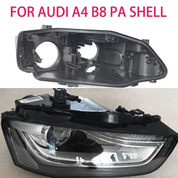 Audi A4 B8 PA B9 2013. - 2015.gadam, Lukturis Aizmugurējais Apvalks, Lampas Korpuss Abažūrs Black Atpakaļ Shell Lukturu Bāzes Gaismas Kastes