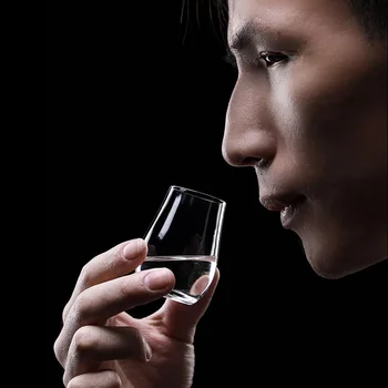 6 Gab 50ml ISO Profesionālās Mērīšanas Shot Stikla Dzērienu Garus Vīna Degustācija Brendijs Snifer Viskijs Copita Bremzēšanas Kausa Tumbler